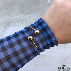 "Ghita" bracelet with gold balls