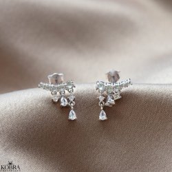 "Nora" slv reringe med hngende drbe-sten