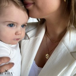 "Close To You" handmade gold jewelery with your 3 personal letters