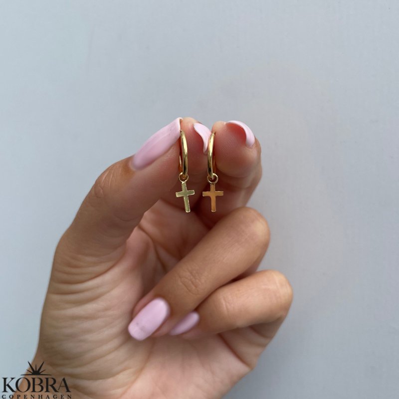 "Justice" sm kors reringe i forgyldt