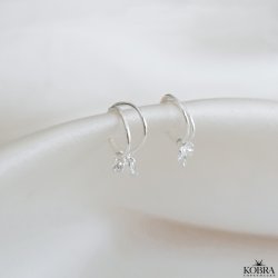 "Avenly" slv restikker med sten