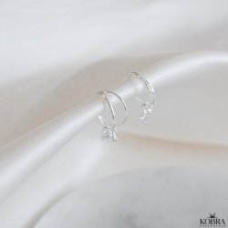 "Avenly" slv restikker med sten