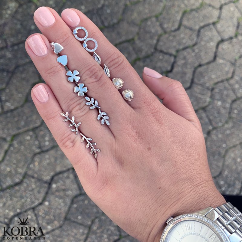 "Mini heart" lille hjerte restikker i sterling slv