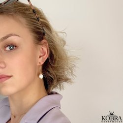 "Raven" lille forgyldt mne 1 stk.