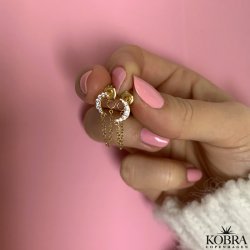 "Raven" mne reringe i guld med guldkde