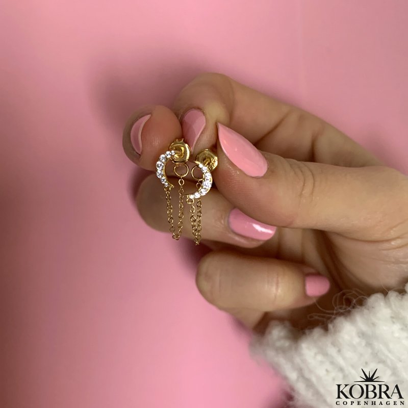 "Raven" mne reringe i guld med guldkde