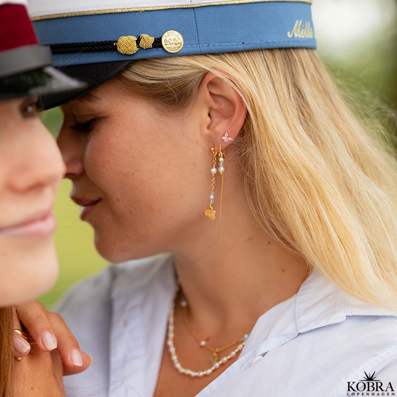 "Winx" Små sommerfugle ørestikker i forgyldt