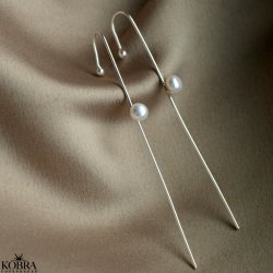 "Cena" respyd i slv med ferskvandsperler