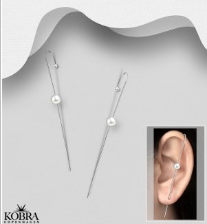 "Cena" respyd i slv med ferskvandsperler