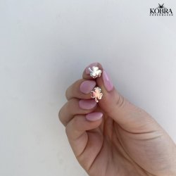 "Bellis" Sm restikker med treklver i slv