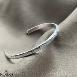 "Electric" organisk armbnd i sterling slv