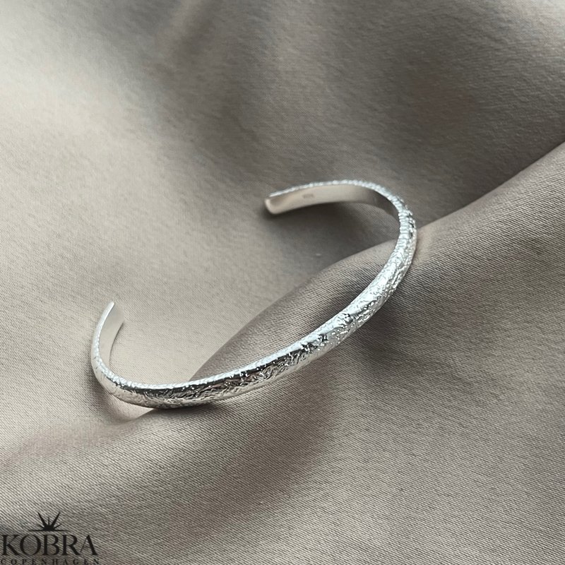 "Electric" organisk armbnd i sterling slv