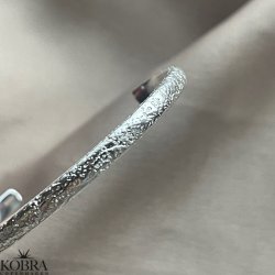 "Electric" organisk armbnd i sterling slv