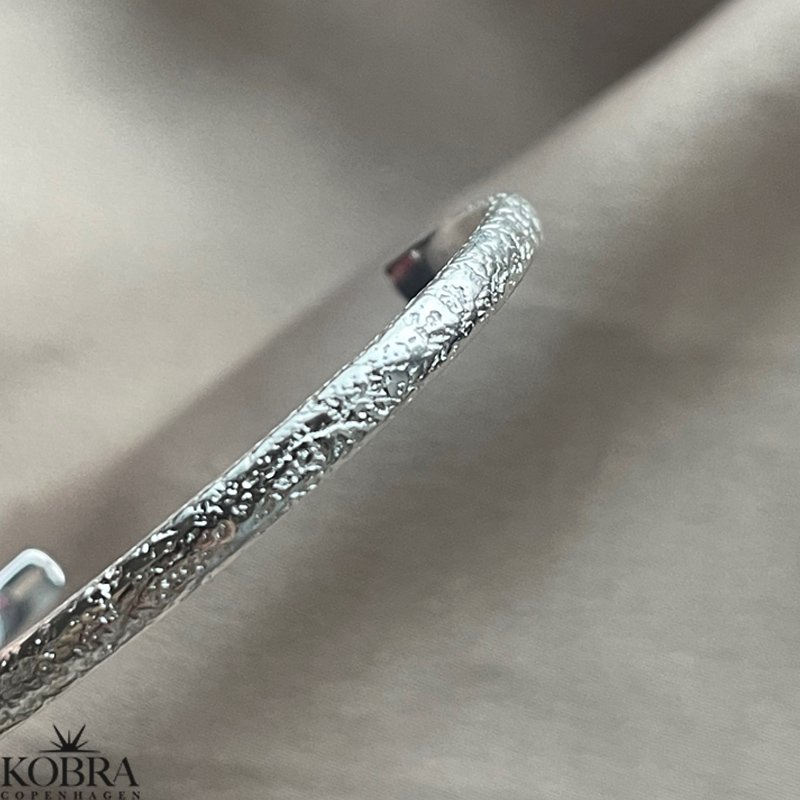 "Electric" organisk armbnd i sterling slv