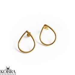 "Ingrid" 18 karat forgyldte drbe reringe