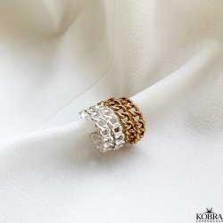 "Billie" sm 18k forgyldt creolere i "kde"