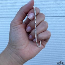 "Clinton" 3mm panzer armbnd i sterling slv