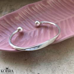 "Payton" slv armbnd med din personlige gravering 