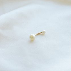 "Perla" Navlepiercing med perler