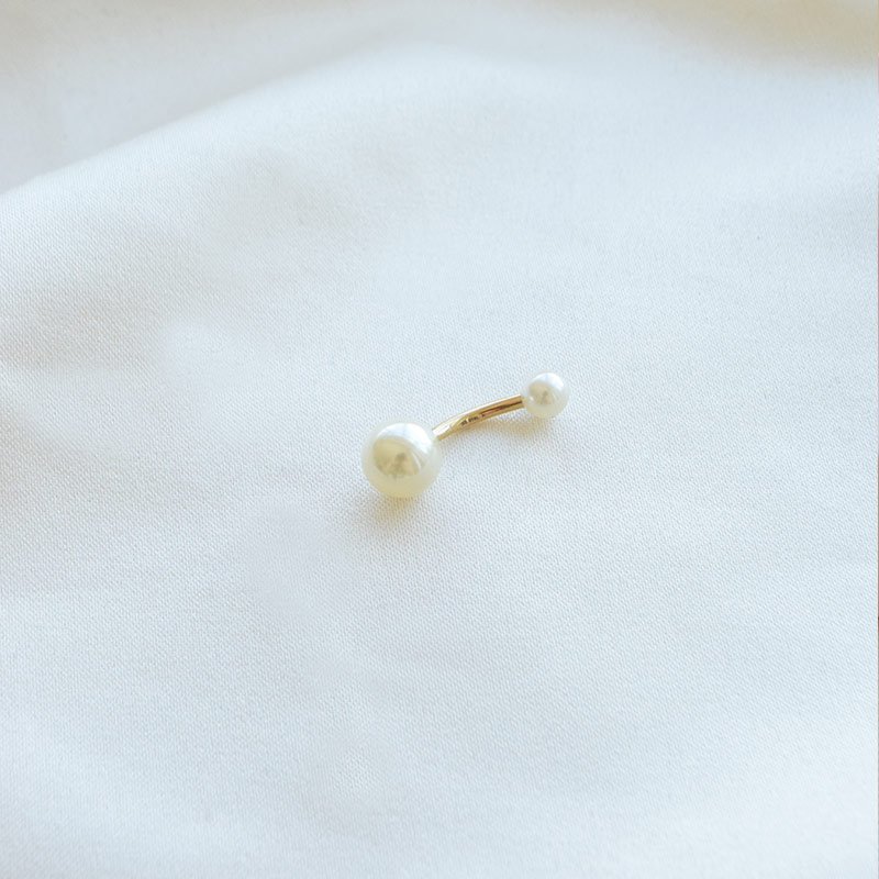 "Perla" Navlepiercing med perler