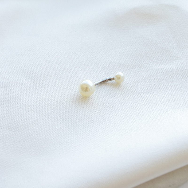 "Perla" Navlepiercing med perler