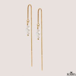 "Midsommar" perle reringe p guld retrde