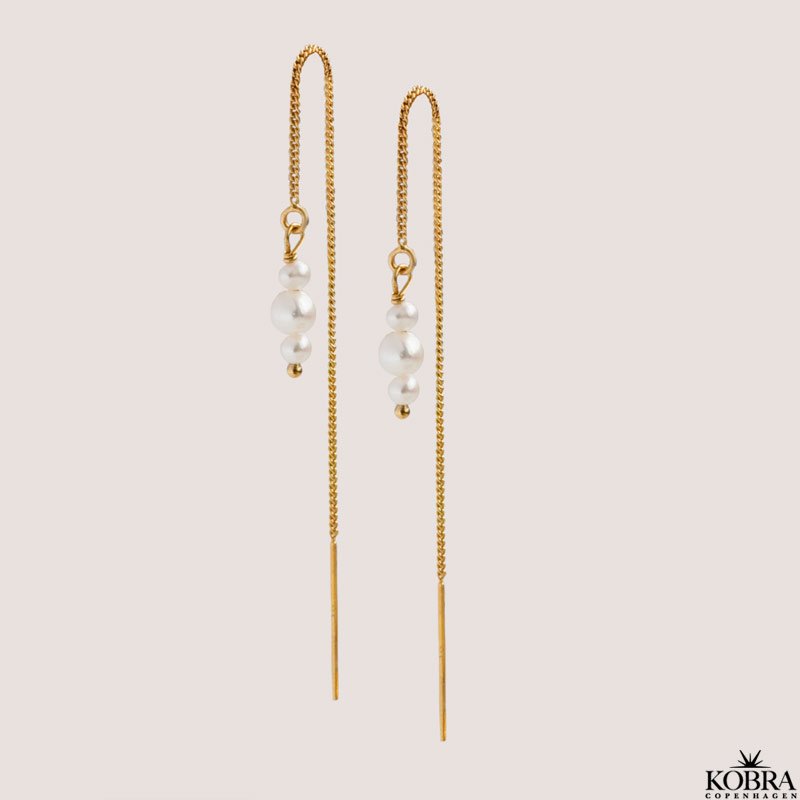 "Midsommar" perle reringe p guld retrde