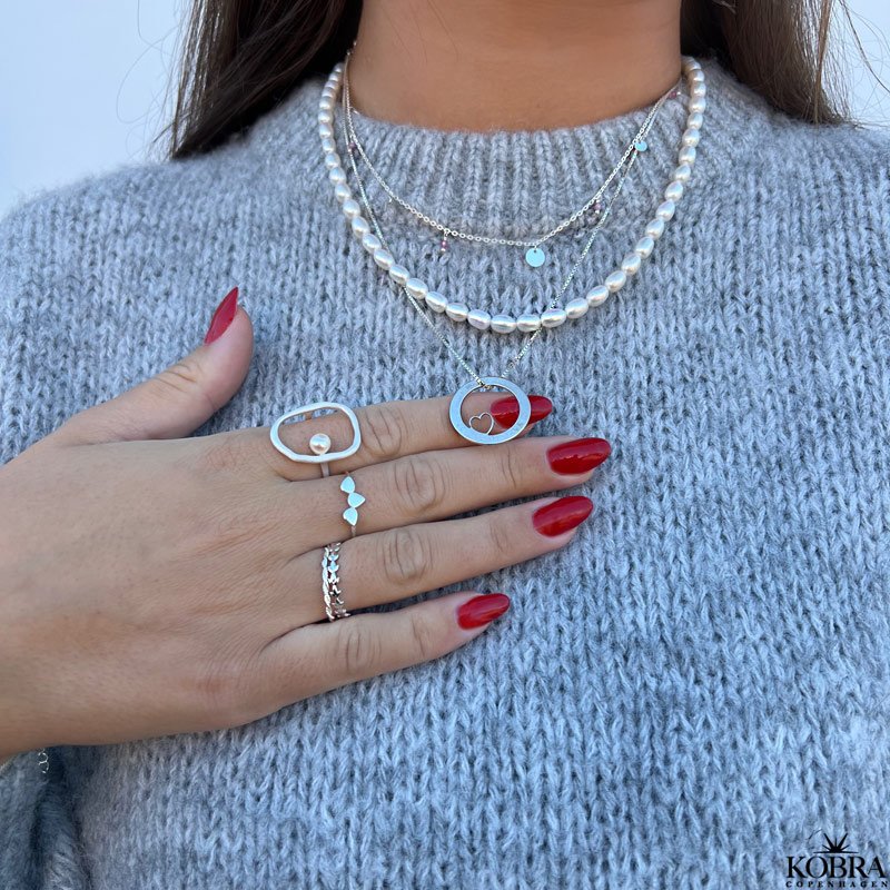 "Sally" twisted silver ring