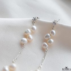 "Marry Berry" sknne hndlavet reringe med gte ferskvandsperler