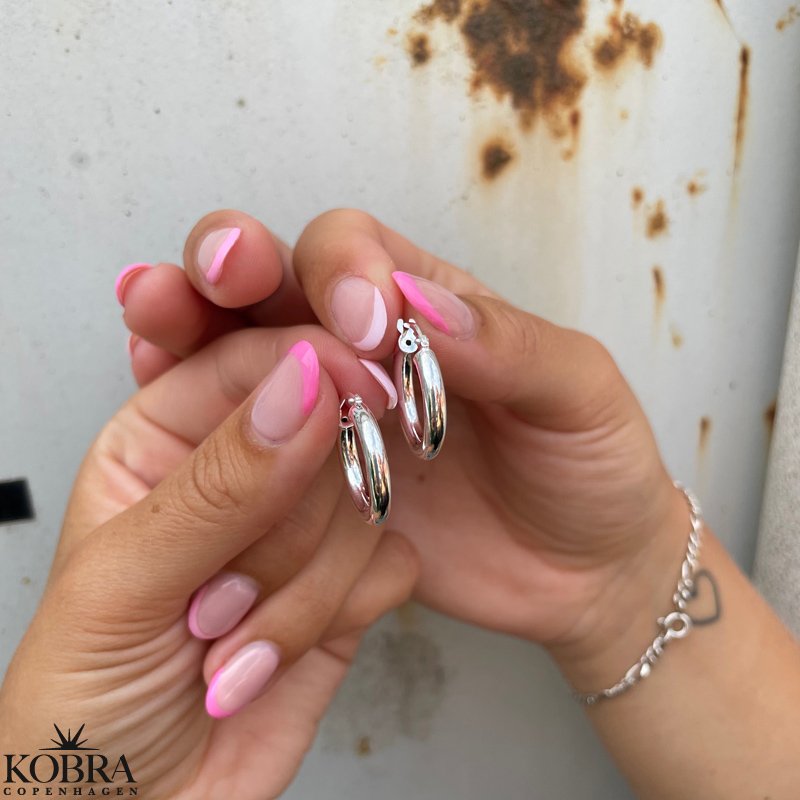 "Philine" sterling slv hoops