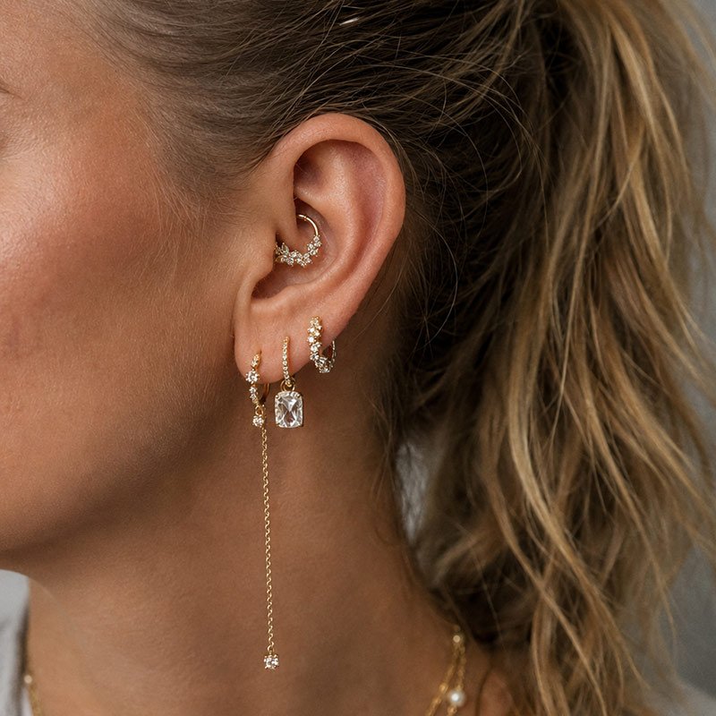 "Meadow" Flower Piercing