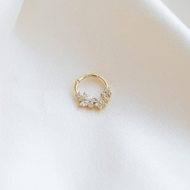 "Meadow" Flower Piercing