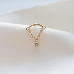 "Carrie" Chain Piercing