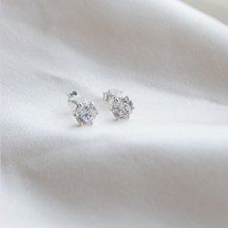 "Classy" s�lv �restikker i small, medium eller large