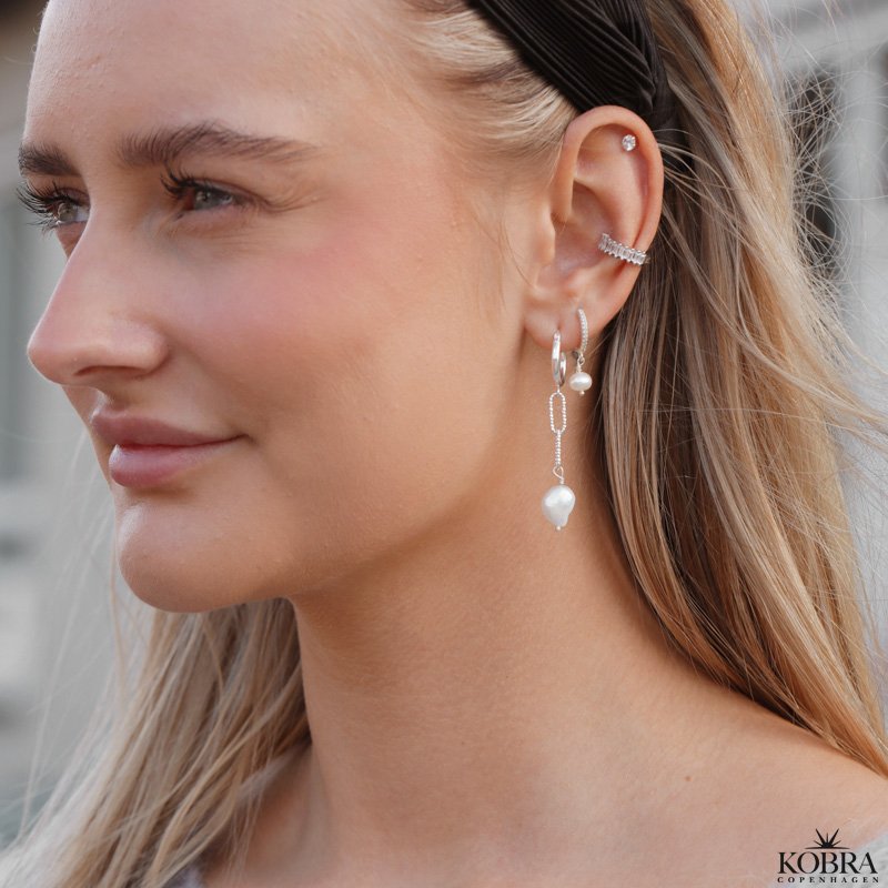 "Pilgrimme" slv perlereringe med chunky kde