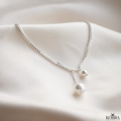 "Pixi" slv ankelkde med perler