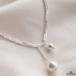 "Pixi" slv ankelkde med perler