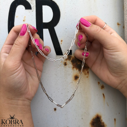 "Quinn" sterling slv halskde