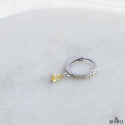 "Raindrop" slv, forskellige farver 1 stk. 