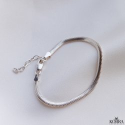 "Reece" bracelet in sterling silver