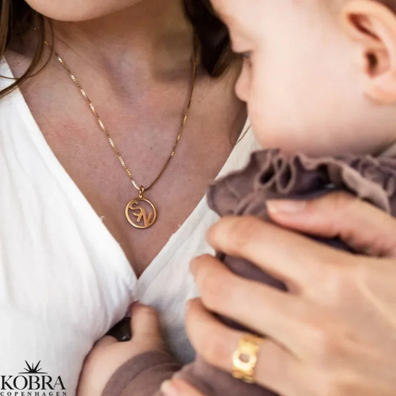 "Close To You" handmade gold jewelry with your personal letters