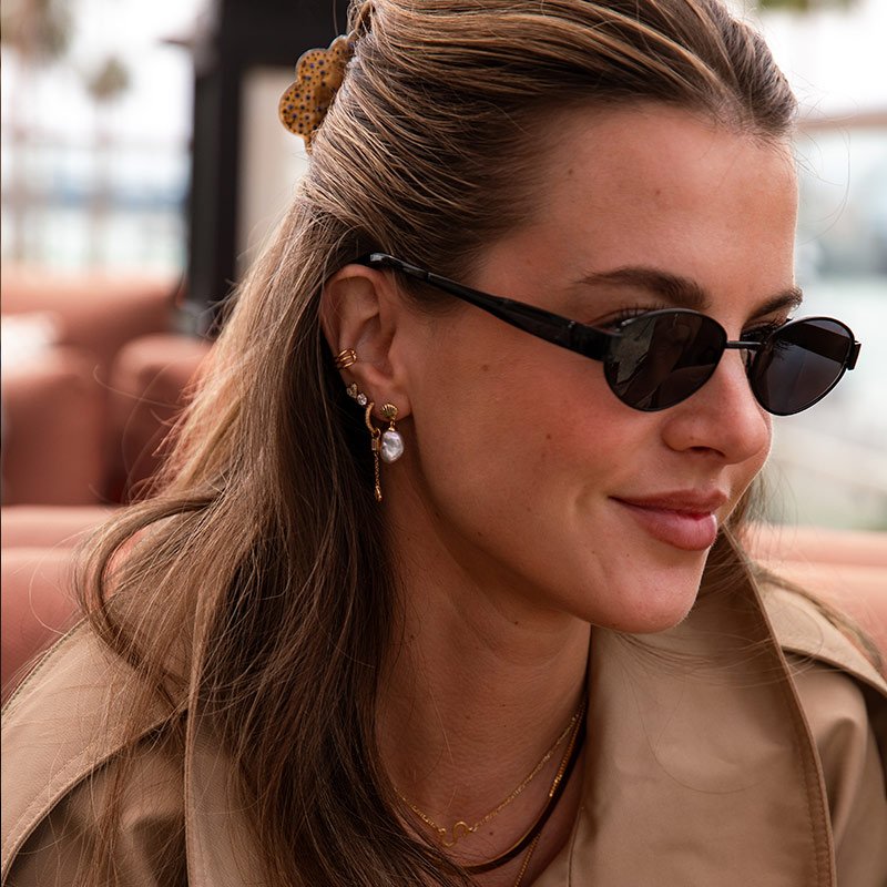  "Harris" earcuff i 18k forgyldt