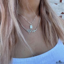 "Louisiana" sterling slv navnehalskde