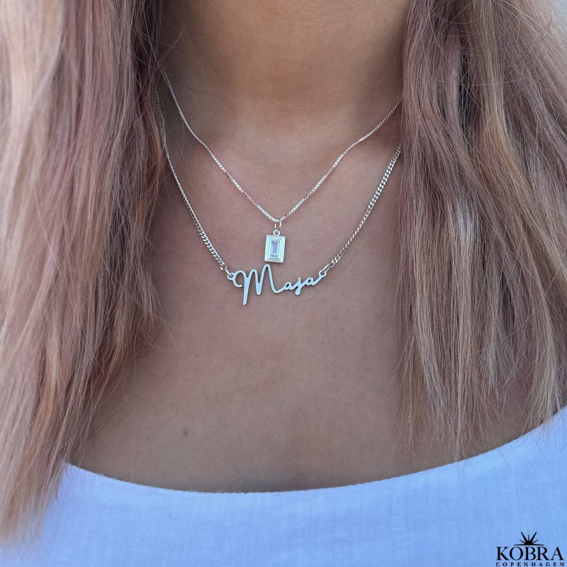 "Louisiana" sterling slv navnehalskde