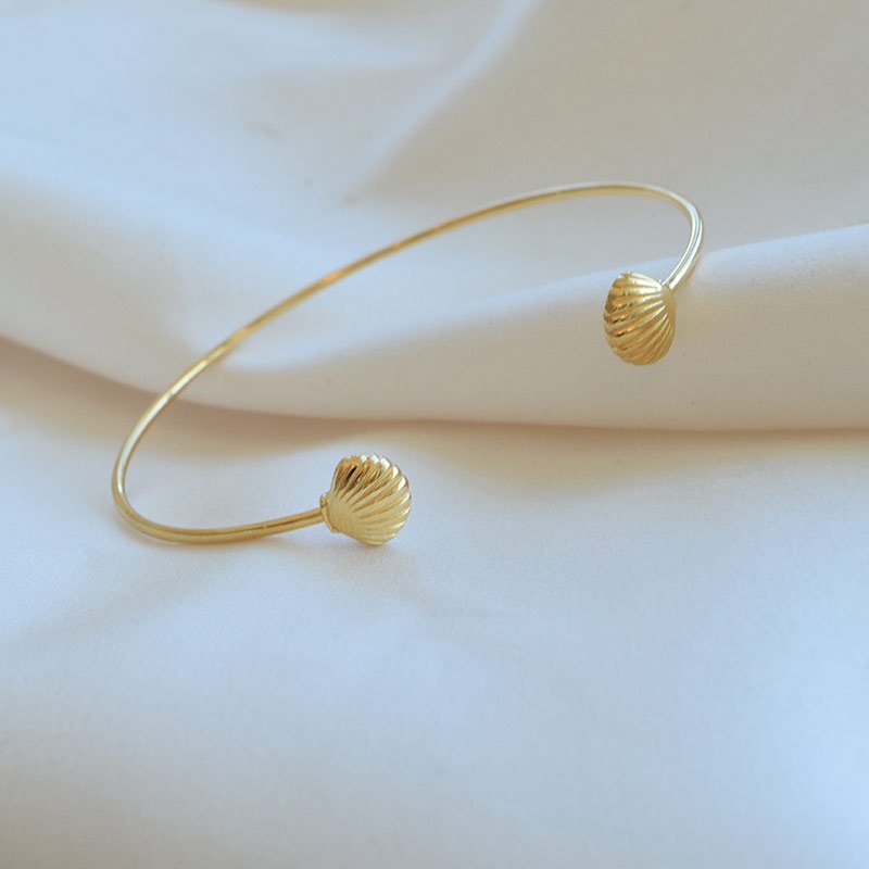 "Shiela" guldarmband med sn�ckskal