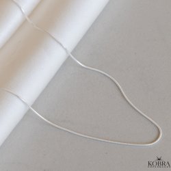 "Shiva" Slangekde, sterling slv eller 14 karat forgyldt