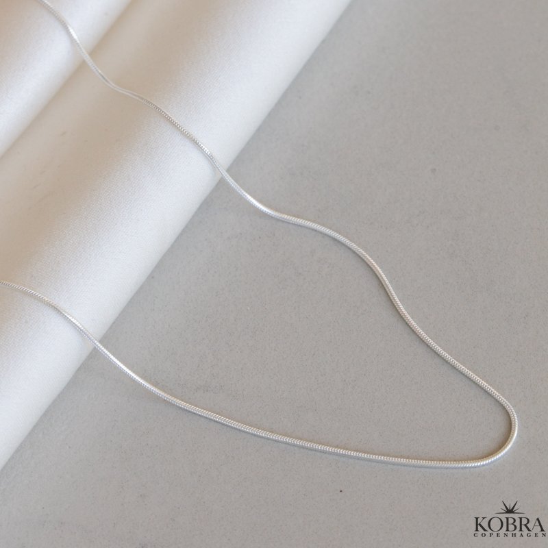 "Shiva" Slangekde, sterling slv eller 14 karat forgyldt