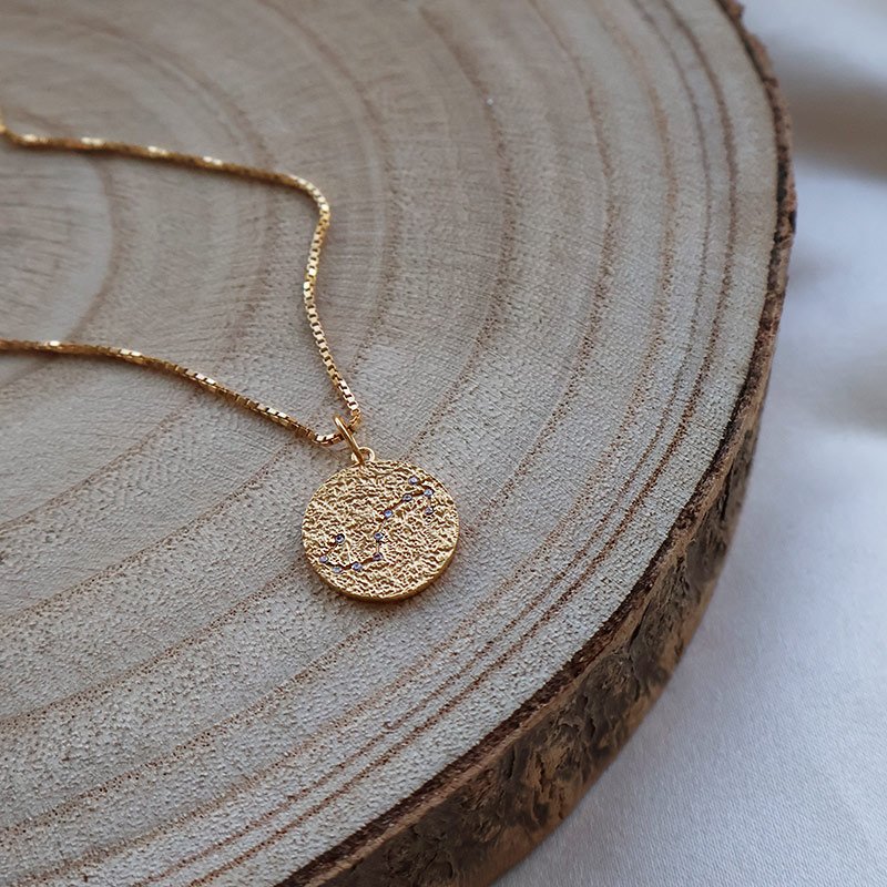 "Starstruck" 18k Gold Plated Zodiac Necklace