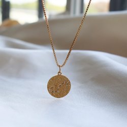 "Starstruck" 18k Gold Plated Zodiac Necklace