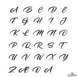 "Ginny" stor rering med dit personlige bogstav